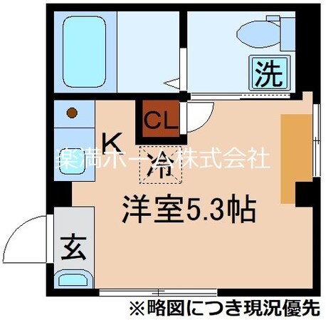 コーポIITの物件間取画像